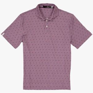 RLX Ralph Lauren Lightweight Airflow Jersey Ball And Tee Aurora Mens Golf Polo